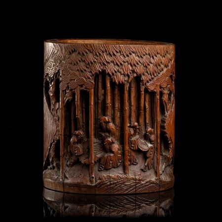  
PORTAPENNELLI IN BAMBU', BITONG 
 