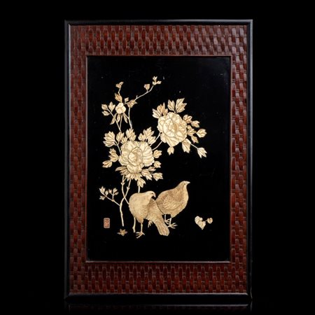  
PANNELLO IN LEGNO, BAMBU' E OSSO 
 