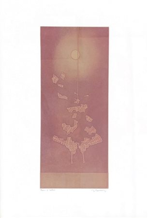 Francesco Casorati, Farfalla e Sole rosso