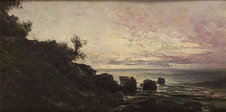 GIACINTO BO<BR>Montanaro Canavese (TO) 1832 - 1912 Torino<BR>"Marina"