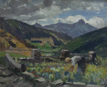 METELLO MERLO Milano 1886 - 1964 Torino "Bosco" 2-10-1930