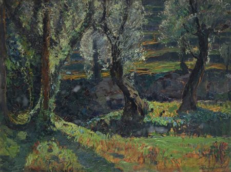 METELLO MERLO<BR>Milano 1886 - 1964 Torino<BR>"Bosco" 14-8-26