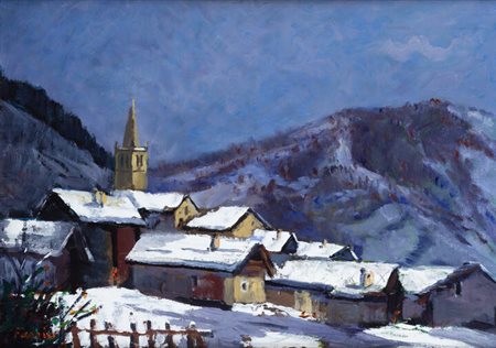 CLAUDIO FASSIO<BR>Santa Caterina di Rocca d'Arazzo (AT) 1946<BR>"Melezet" 2022