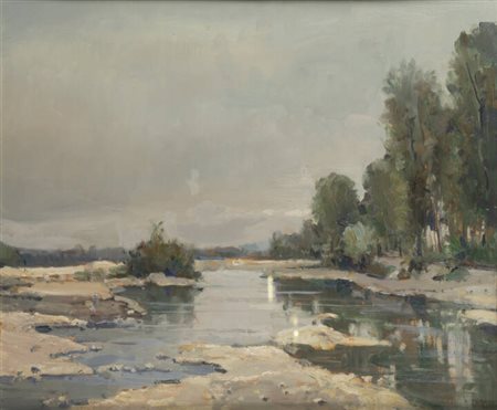 CARLO MUSSO<BR>Balangero (TO) 1907 - 1968<BR>"Stagno"