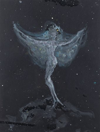 ENRICO COLOMBOTTO ROSSO<BR>Torino 1925 - 2013 Casale Monferrato (AL)<BR>"Libellula piccola"