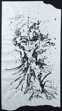 GUIDO DE BONIS<BR>Torino 1931 - 2009<BR>"Fauno Sogghignante per Eletta" 1969