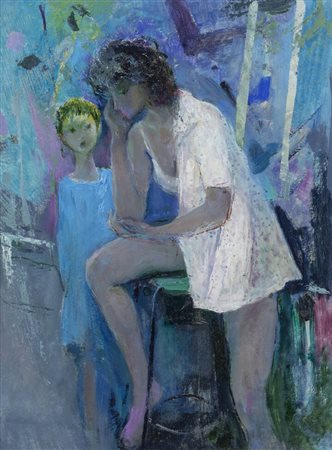 MICHELE BARETTA<BR>Vigone (TO) 1916 - 1987<BR>"Marcella"