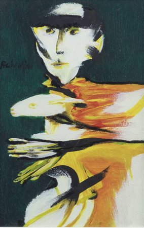 REMO BRINDISI<BR>Roma 1918 - 1996 Milano<BR>"Pastorale"