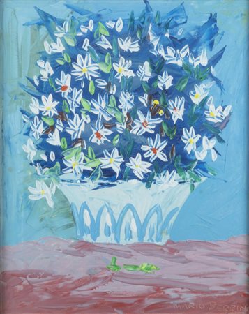 MARIO BERRINO<BR>Alassio (SV) 1920 - 2011<BR>"Fiori" 1970