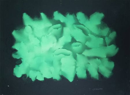 FILIPPO SCROPPO<BR>Riesi (CL) 1910 - 1993 Torre Pellice (TO)<BR>"Forme emergenti" 1972