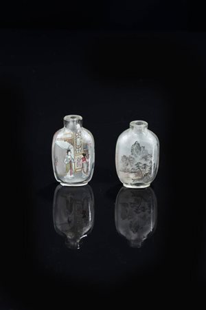 COPPIA DI SNUFF BOTTLE