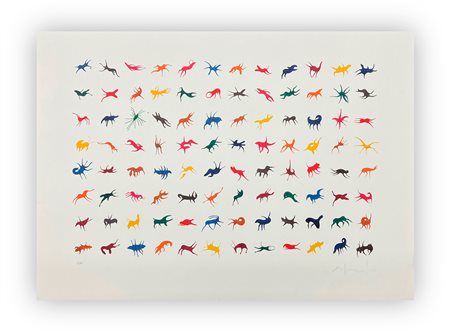 LUIGI MAINOLFI (1948) - Bestiario del sole, 2008