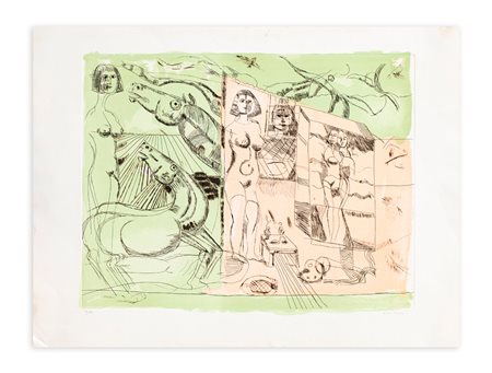 BRUNO CASSINARI (1912-1992) - Senza Titolo