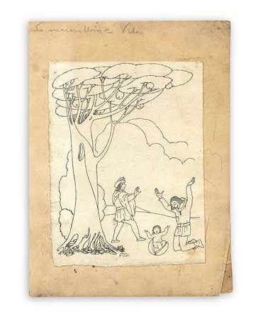 JOAN D'IVORI (1890-1947) - Senza Titolo
