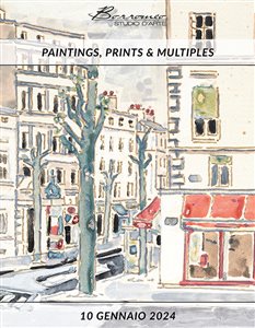 ASTA N.189 - PAINTINGS, PRINTS & MULTIPLES