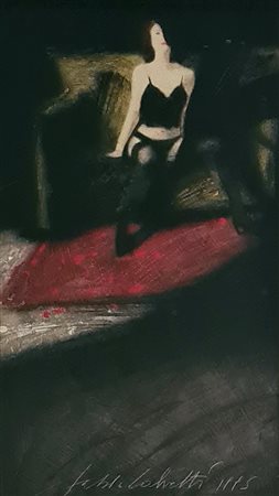 Fabio Calvetti, 'Figura seduta', 1995