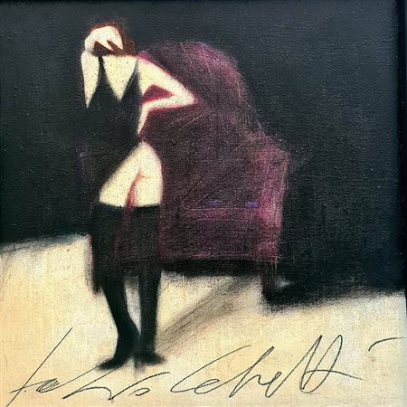 Fabio Calvetti, 'Figura di schiena', 1997