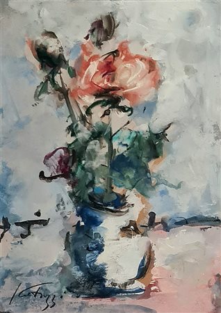 Sergio Scatizzi, 'Vaso di fiori', 1976