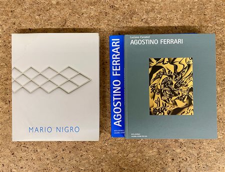 MARIO NIGRO E AGOSTINO FERRARI - Lotto unico di 2 cataloghi