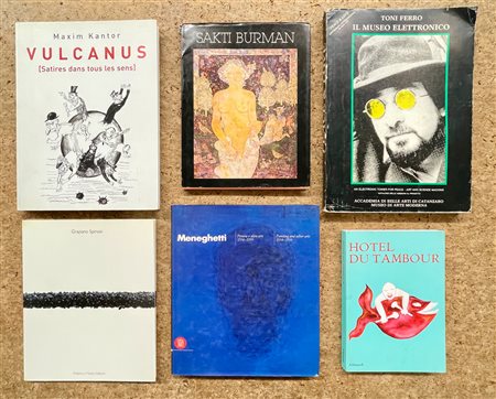 ARTE CONTEMPORANEA - Lotto unico di 6 cataloghi