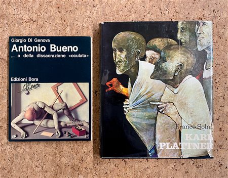 KARL PLATTNER E ANTONIO BUENO - Lotto unico di 2 cataloghi