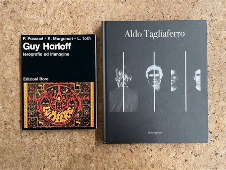ALDO TAGLIAFERRO E GUY HARLOFF - Lotto unico di 2 cataloghi