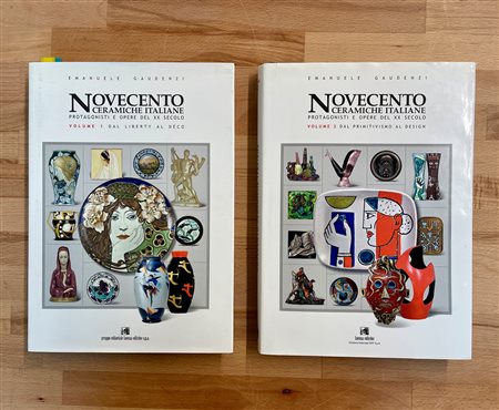 CERAMICHE ITALIANE DEL NOVECENTO - Lotto unico di 2 cataloghi