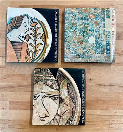 CERAMICHE E MAIOLICHE UMBRE - Lotto unico di 3 cataloghi