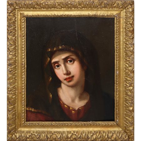 Carlo  Dolci (cerchia di) (Firenze 1616-Firenze 1686)  - Madonna, 17° secolo