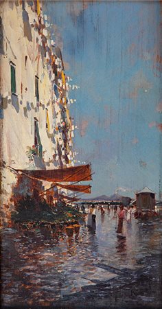 Oscar Ricciardi Napoli 1864-1935 Per la via