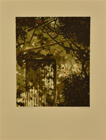 Antonio Saliola I PASSI DEL SOLE serigrafia su carta, cm 70x50; es. 31/125...