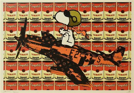 DEATH NYC DEATHF1055, 2022 serigrafia, cm 32x45; es. 13/100 firma, data e...