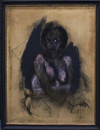 ALBERTO SUGHI, Senza titolo (Nudo femminile), 1961