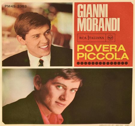 EP 45 GIRI Gianni Morandi, - Notte di Ferragosto - Povera piccola
