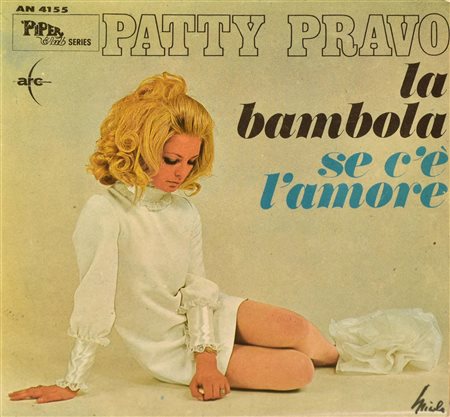 EP 45 GIRI Patty Pravo, - La bambola - se c'e' l'amore