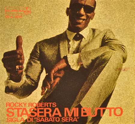 EP 45 GIRI Rocky Roberts, - Stasera mi butto - Just because of you