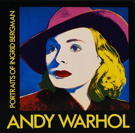 Andy Warhol 8 PORTRAIT OF A.WARHOL/I.BERGMAN volume tipo Leporello...
