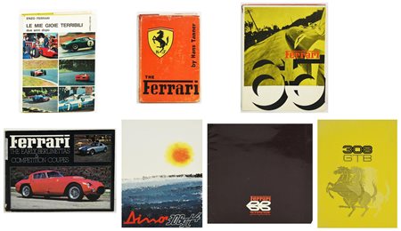 FERRARI lotto composto da: - Enzo Ferrari LE MIE GIOIE TERRIBILI Cappelli...