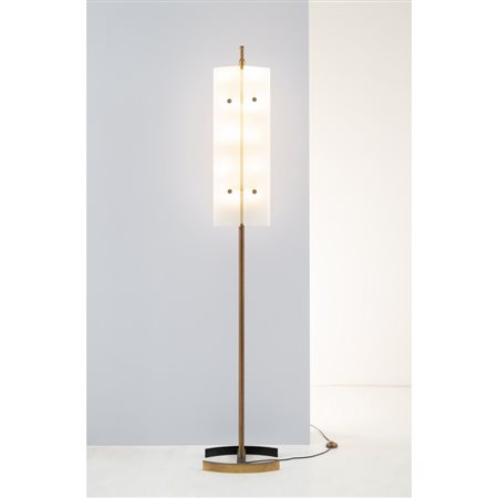 ANGELO LELLI, Rara lampada da terra modello "12707"