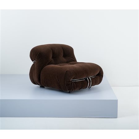 AFRA E TOBIA SCARPA, Poltrona ad un posto modello “Soriana”