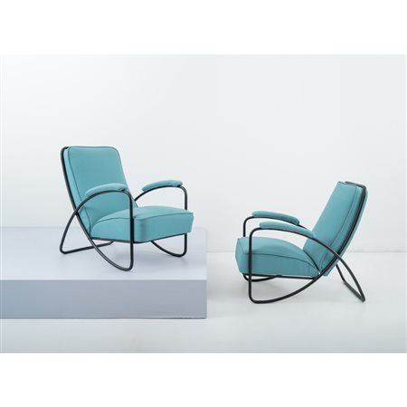BAUHAUS, Coppia di poltrone