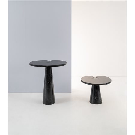 ANGELO MANGIAROTTI, Due tavoli bassi modello “Eros”