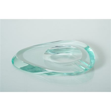 PIETRO CHIESA, Posacenere in cristallo