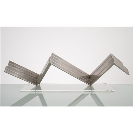 SALVATORE MESSINA,Scultura “Rifrazione scomposta orizzontale”