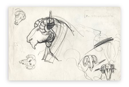 VIRGILIO MARCHI (1895-1960) - Senza Titolo