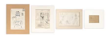 VIRGILIO MARCHI (1895-1960) - Lotto unico di 4 opere