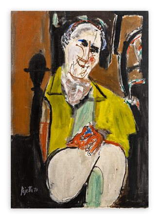 GUIDO PAJETTA (1898-1987) - Autoritratto, 1970