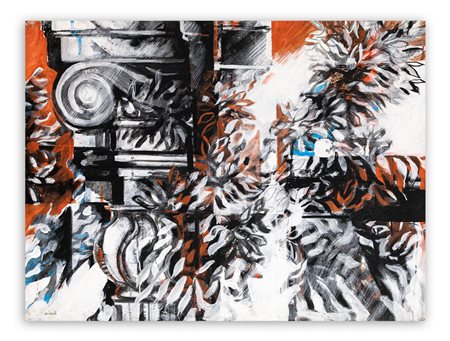 MARIO BARDI (1922-1998) - Giardino barocco, 1974