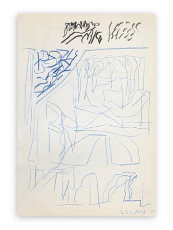 RICCARDO LICATA (1929-2014) - Sonata, 1973