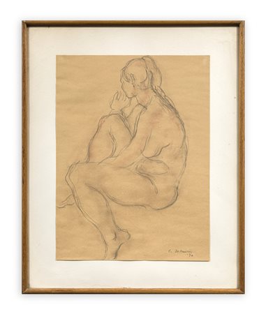 CRISTOFORO DE AMICIS (1902-1987) - Senza Titolo, 1970